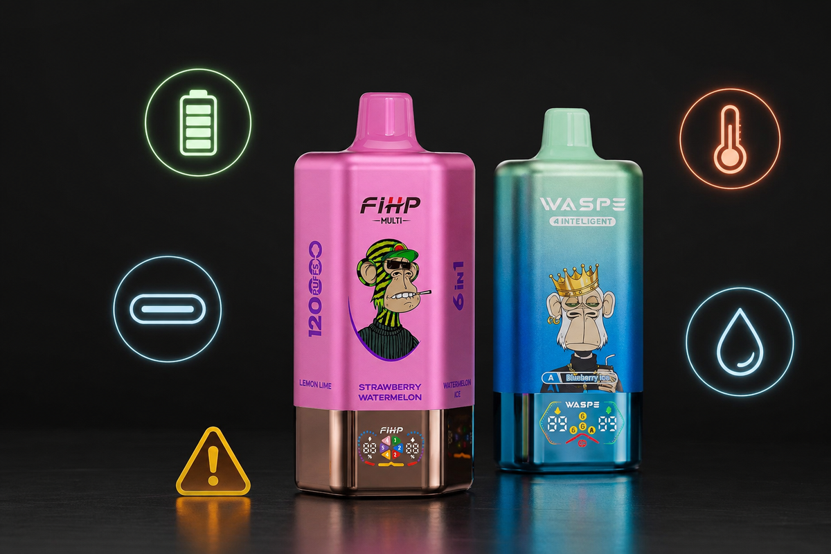 Dlaczego vape nie działa? 10 problemów i bezpieczne rozwiązania