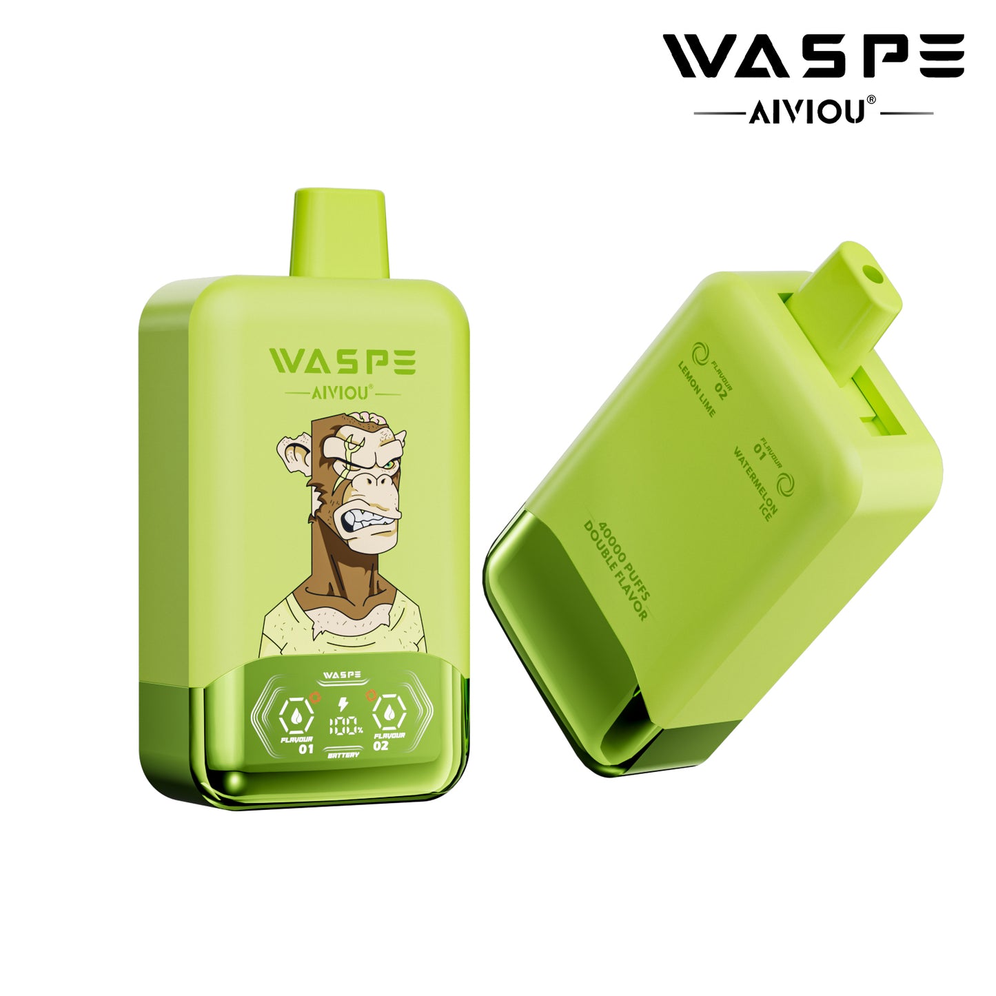 WASPE 40,000 Puffs Double-tastes Vape